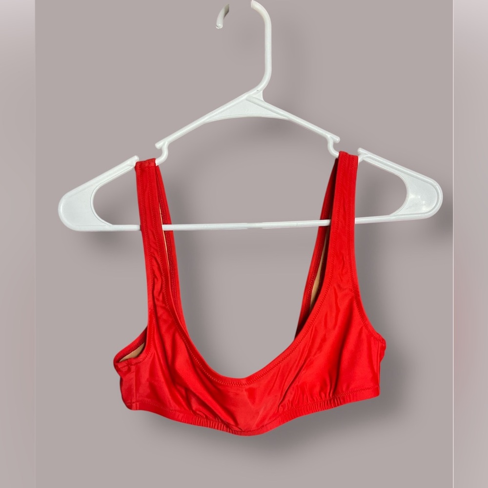 J. Crew Red Women's Swim Top